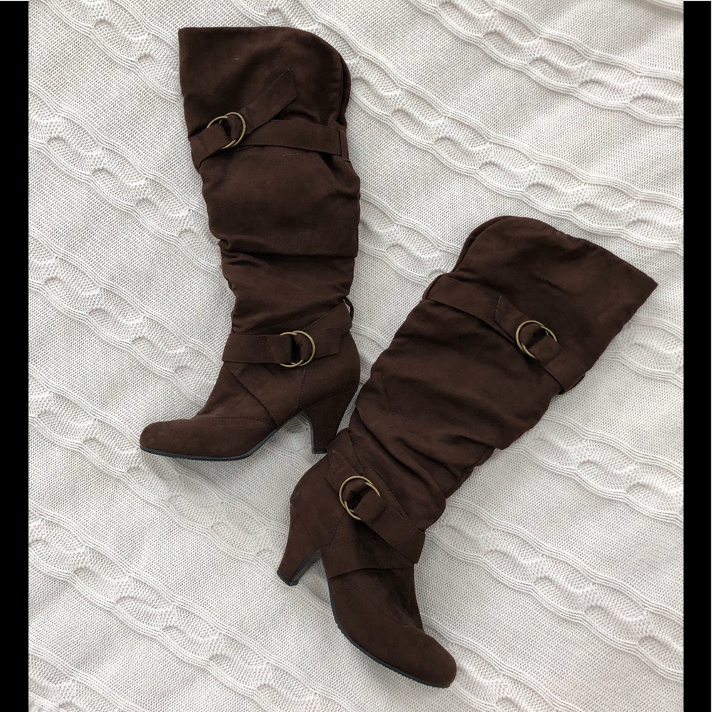 Brown Heel Boots